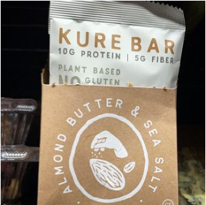 A Kure Almond Butter and Sea Salt protein bar is the perfect support for your dental tourism journey